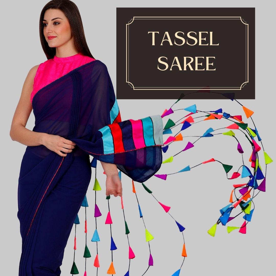 Tassel Saree