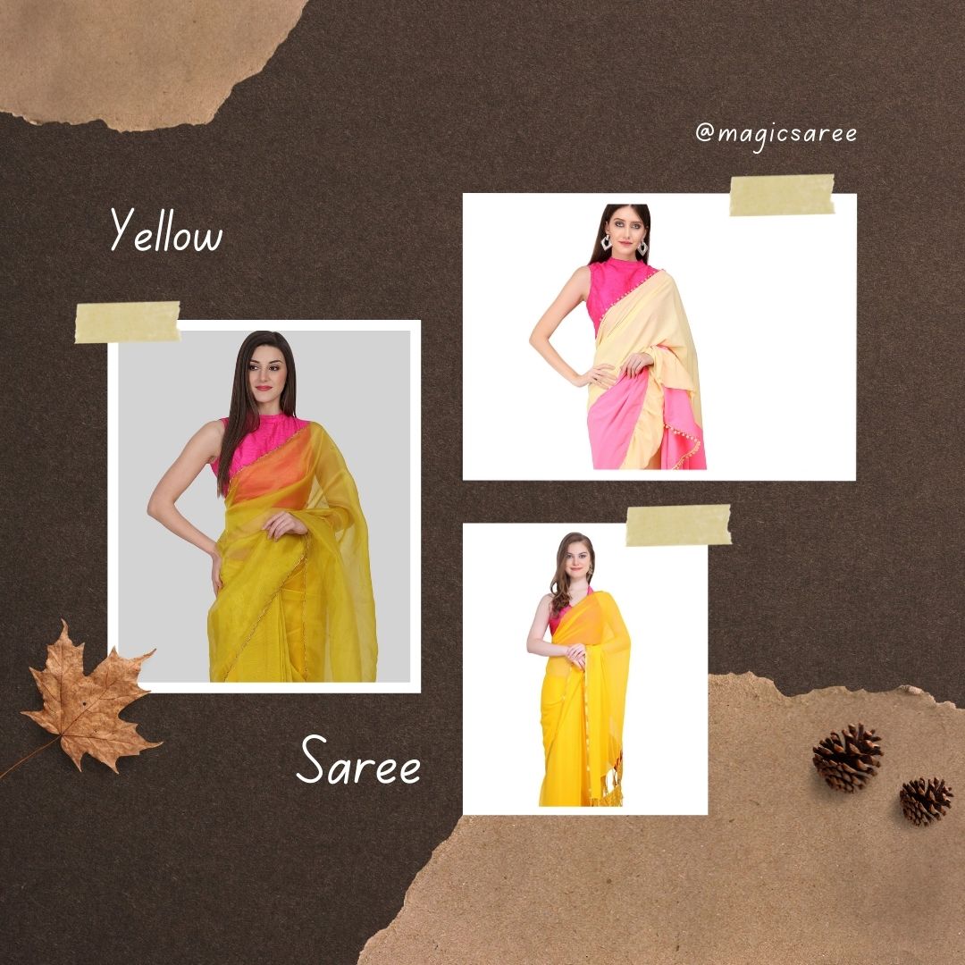 Yellow Saree