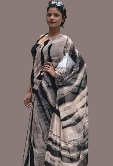 Bold Printed Magic Saree
