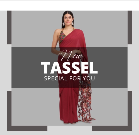 Tassel Saree