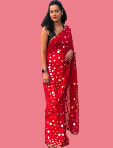 Red saree