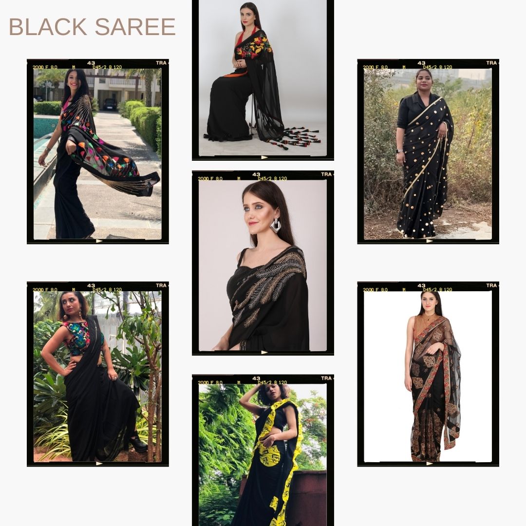 Black Saree