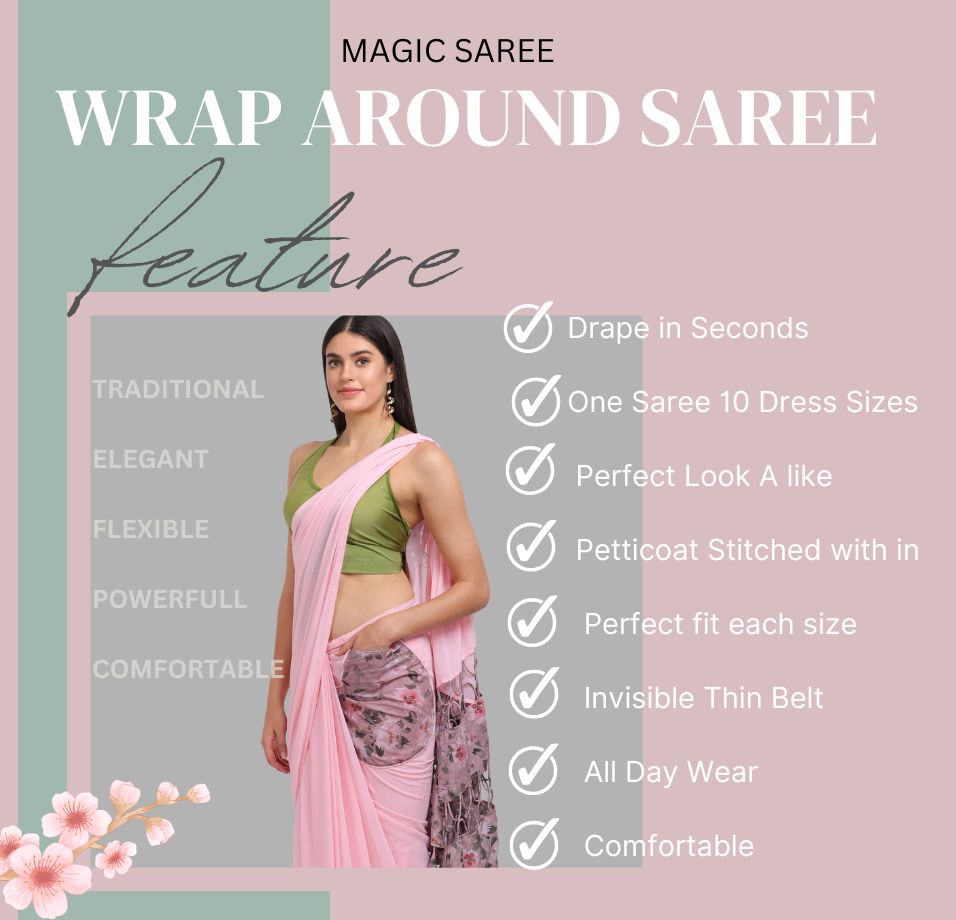 Wrap Around Saree
