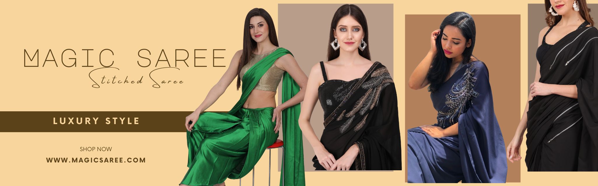 Readymade Sarees : Buy Pre-stitched Sarees Online at Best Price